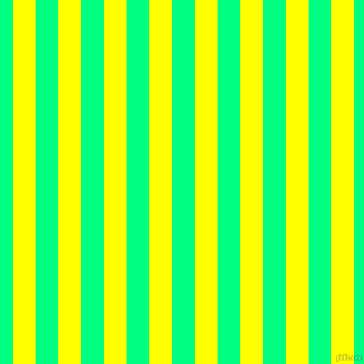 vertical lines stripes, 32 pixel line width, 32 pixel line spacing, Yellow and Spring Green vertical lines and stripes seamless tileable