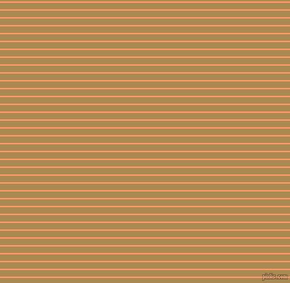 horizontal lines stripes, 2 pixel line width, 9 pixel line spacing, Atomic Tangerine and Teak angled lines and stripes seamless tileable