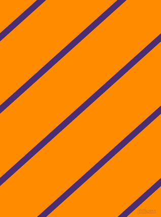 42 degree angle lines stripes, 12 pixel line width, 94 pixel line spacing, Blue Diamond and Dark Orange angled lines and stripes seamless tileable