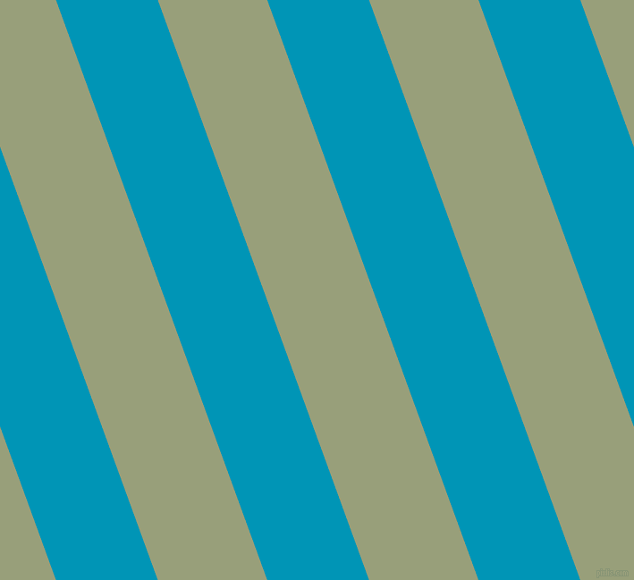 110 degree angle lines stripes, 107 pixel line width, 115 pixel line spacing, Bondi Blue and Sage angled lines and stripes seamless tileable