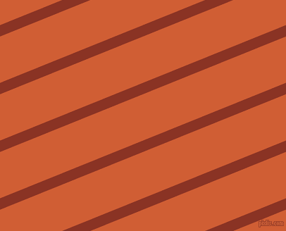 22 degree angle lines stripes, 15 pixel line width, 61 pixel line spacing, Burnt Umber and Chilean Fire angled lines and stripes seamless tileable