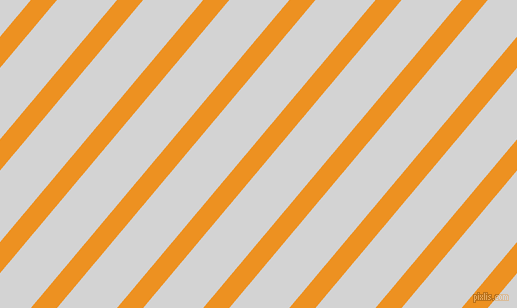 50 degree angle lines stripes, 20 pixel line width, 46 pixel line spacing, Carrot Orange and Light Grey angled lines and stripes seamless tileable