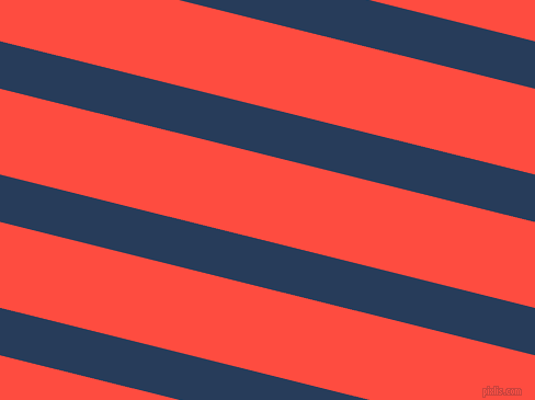 166 degree angle lines stripes, 42 pixel line width, 76 pixel line spacing, Catalina Blue and Sunset Orange angled lines and stripes seamless tileable