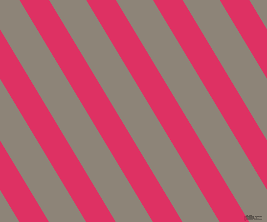 121 degree angle lines stripes, 52 pixel line width, 65 pixel line spacing, Cerise and Schooner angled lines and stripes seamless tileable