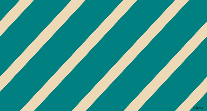 47 degree angle lines stripes, 33 pixel line width, 88 pixel line spacing, Champagne and Teal angled lines and stripes seamless tileable