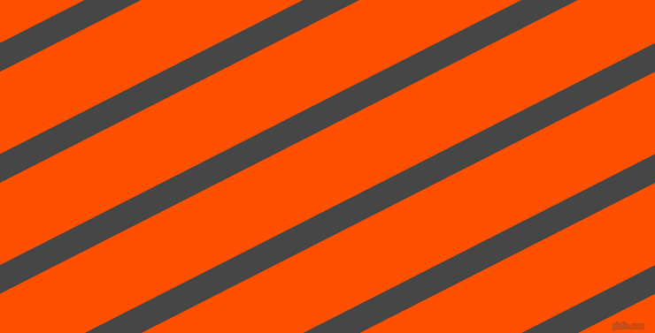 27 degree angle lines stripes, 29 pixel line width, 83 pixel line spacing, Charcoal and International Orange angled lines and stripes seamless tileable