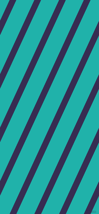 65 degree angle lines stripes, 21 pixel line width, 56 pixel line spacing, Cherry Pie and Light Sea Green angled lines and stripes seamless tileable