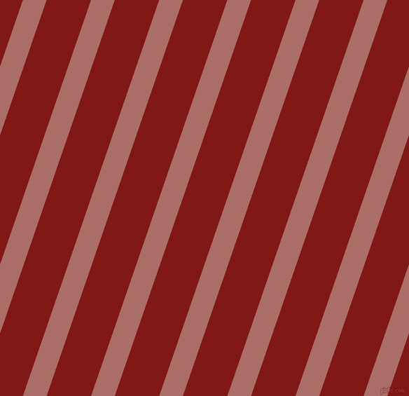 71 degree angle lines stripes, 32 pixel line width, 60 pixel line spacing, Coral Tree and Falu Red angled lines and stripes seamless tileable
