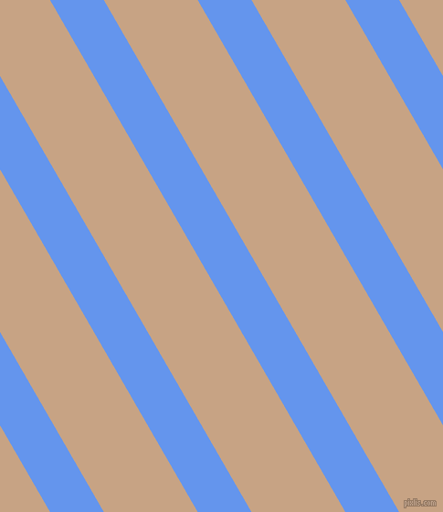 120 degree angle lines stripes, 51 pixel line width, 89 pixel line spacing, Cornflower Blue and Rodeo Dust angled lines and stripes seamless tileable