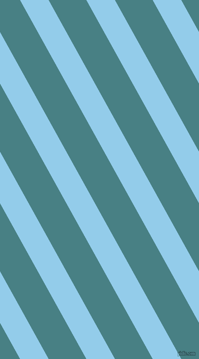119 degree angle lines stripes, 50 pixel line width, 66 pixel line spacing, Cornflower and Paradiso angled lines and stripes seamless tileable