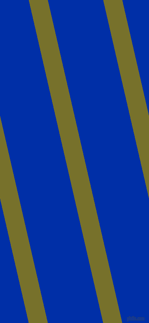 103 degree angle lines stripes, 38 pixel line width, 110 pixel line spacing, Crete and International Klein Blue angled lines and stripes seamless tileable
