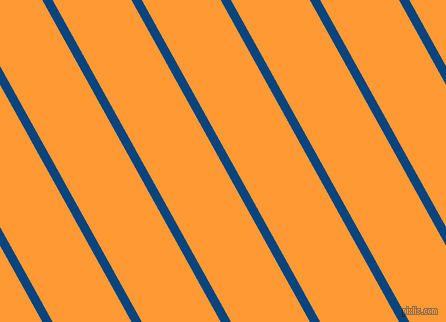 119 degree angle lines stripes, 9 pixel line width, 69 pixel line spacing, Dark Cerulean and Neon Carrot angled lines and stripes seamless tileable