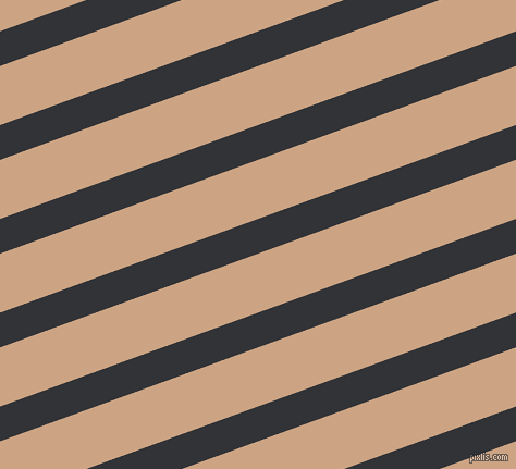 20 degree angle lines stripes, 30 pixel line width, 51 pixel line spacing, Ebony and Cameo angled lines and stripes seamless tileable