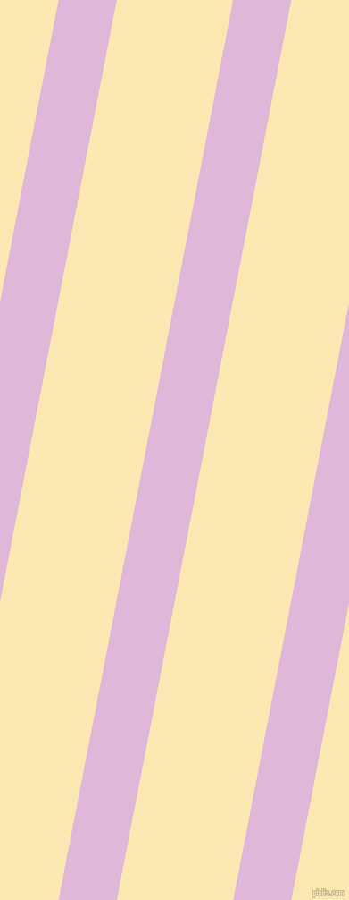 79 degree angle lines stripes, 64 pixel line width, 128 pixel line spacing, French Lilac and Banana Mania angled lines and stripes seamless tileable