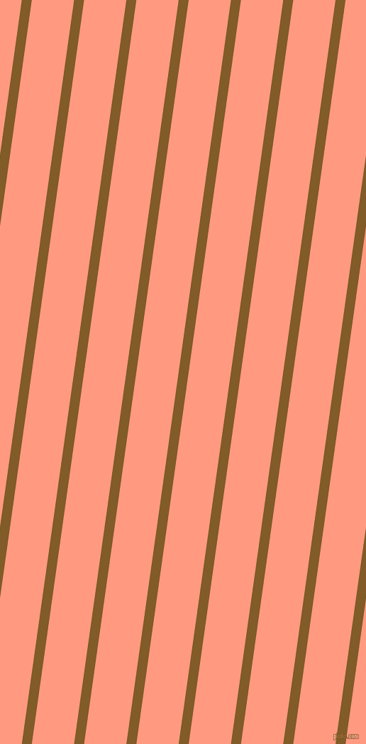 82 degree angle lines stripes, 14 pixel line width, 59 pixel line spacing, Hot Curry and Vivid Tangerine angled lines and stripes seamless tileable