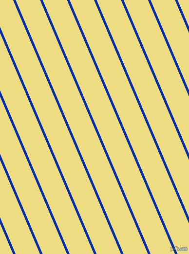 113 degree angle lines stripes, 5 pixel line width, 46 pixel line spacing, International Klein Blue and Flax angled lines and stripes seamless tileable