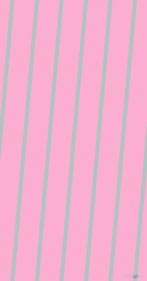 85 degree angle lines stripes, 8 pixel line width, 42 pixel line spacing, Jungle Mist and Lavender Pink angled lines and stripes seamless tileable