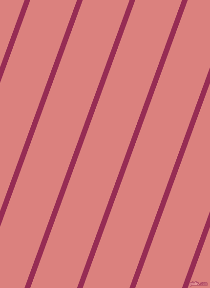 70 degree angle lines stripes, 11 pixel line width, 90 pixel line spacing, Lipstick and Sea Pink angled lines and stripes seamless tileable