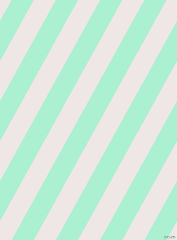61 degree angle lines stripes, 62 pixel line width, 62 pixel line spacing, Magic Mint and Whisper angled lines and stripes seamless tileable