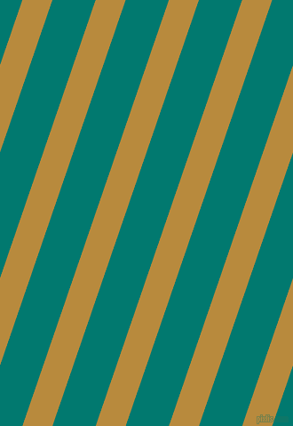71 degree angle lines stripes, 32 pixel line width, 46 pixel line spacing, Marigold and Pine Green angled lines and stripes seamless tileable