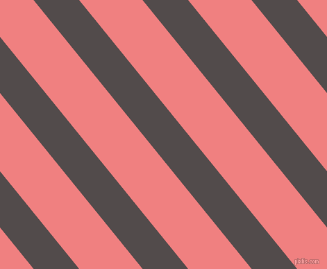 129 degree angle lines stripes, 51 pixel line width, 71 pixel line spacing, Matterhorn and Light Coral angled lines and stripes seamless tileable