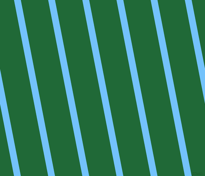 101 degree angle lines stripes, 23 pixel line width, 92 pixel line spacing, Maya Blue and Camarone angled lines and stripes seamless tileable