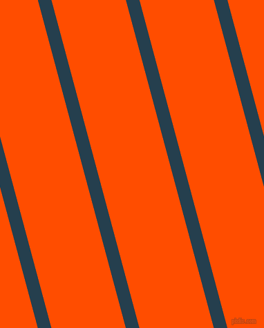 105 degree angle lines stripes, 19 pixel line width, 104 pixel line spacing, Nile Blue and Vermilion angled lines and stripes seamless tileable