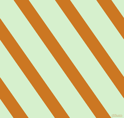 125 degree angle lines stripes, 42 pixel line width, 73 pixel line spacing, Ochre and Snowy Mint angled lines and stripes seamless tileable