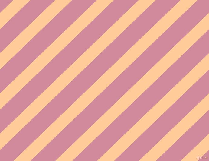 44 degree angle lines stripes, 39 pixel line width, 57 pixel line spacing, Peach-Orange and Can Can angled lines and stripes seamless tileable