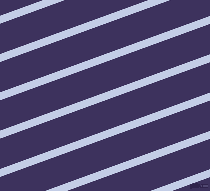 20 degree angle lines stripes, 15 pixel line width, 57 pixel line spacing, Periwinkle and Jacarta angled lines and stripes seamless tileable