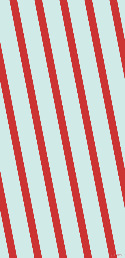 101 degree angle lines stripes, 26 pixel line width, 59 pixel line spacing, Persian Red and Foam angled lines and stripes seamless tileable