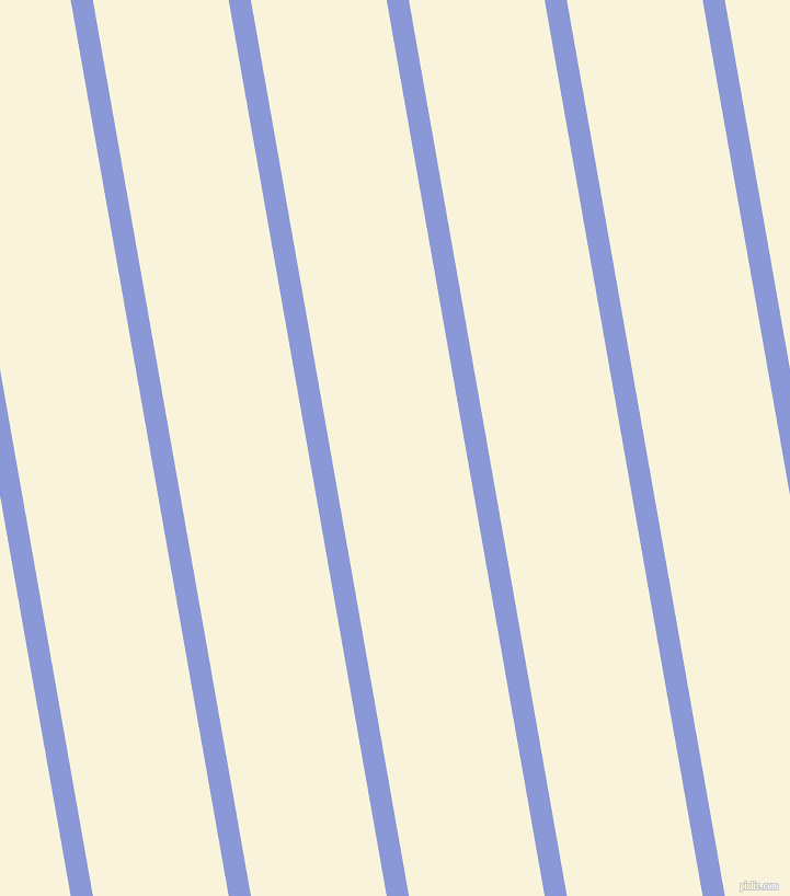 100 degree angle lines stripes, 20 pixel line width, 122 pixel line spacing, Portage and Off Yellow angled lines and stripes seamless tileable