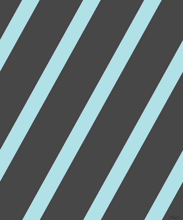 61 degree angle lines stripes, 49 pixel line width, 121 pixel line spacing, Powder Blue and Charcoal angled lines and stripes seamless tileable