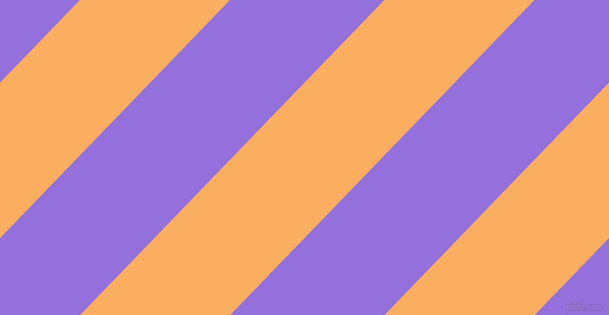 46 degree angle lines stripes, 108 pixel line width, 111 pixel line spacing, Rajah and Medium Purple angled lines and stripes seamless tileable
