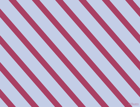 131 degree angle lines stripes, 20 pixel line width, 42 pixel line spacing, Rouge and Periwinkle angled lines and stripes seamless tileable