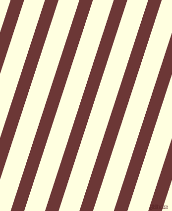72 degree angle lines stripes, 26 pixel line width, 40 pixel line spacing, Sanguine Brown and Light Yellow angled lines and stripes seamless tileable