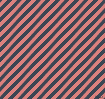 46 degree angle lines stripes, 14 pixel line width, 14 pixel line spacing, Sea Pink and Rhino angled lines and stripes seamless tileable