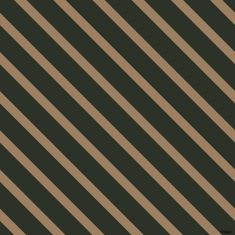135 degree angle lines stripes, 28 pixel line width, 61 pixel line spacing, Sorrell Brown and Black Forest angled lines and stripes seamless tileable