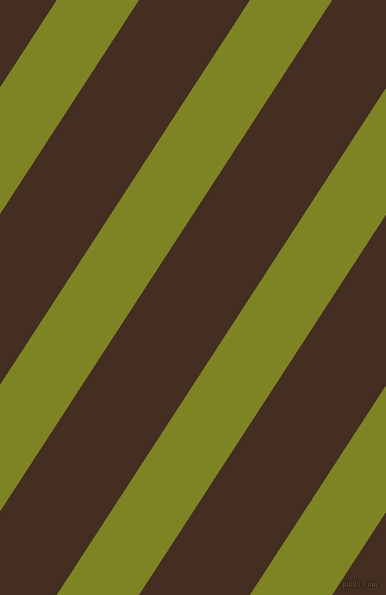 57 degree angle lines stripes, 69 pixel line width, 93 pixel line spacing, Trendy Green and Morocco Brown angled lines and stripes seamless tileable