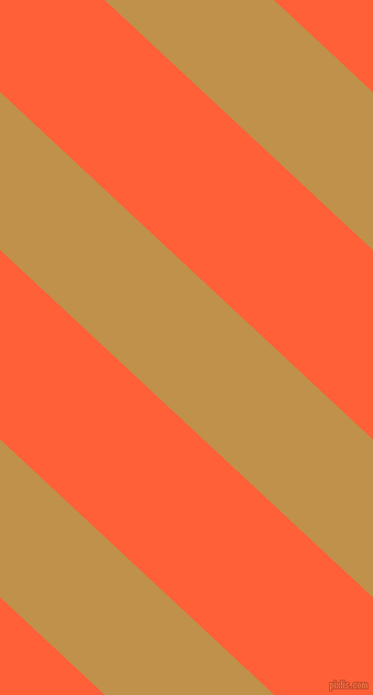 137 degree angle lines stripes, 105 pixel line width, 126 pixel line spacing, Tussock and Outrageous Orange angled lines and stripes seamless tileable
