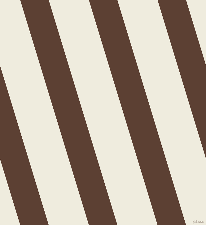 107 degree angle lines stripes, 88 pixel line width, 124 pixel line spacing, Very Dark Brown and Rice Cake angled lines and stripes seamless tileable