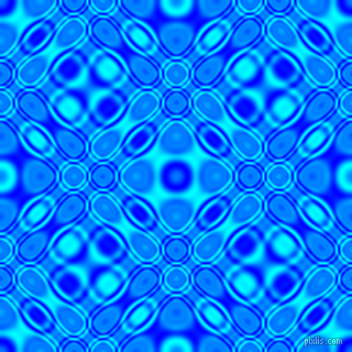 , Blue and Aqua cellular plasma seamless tileable