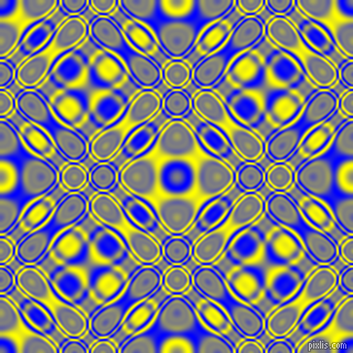 , Blue and Yellow cellular plasma seamless tileable