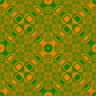 , Green and Dark Orange cellular plasma seamless tileable