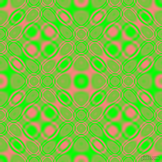 Lime and Salmon cellular plasma seamless tileable