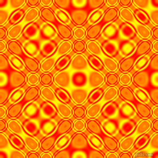 Red and Yellow cellular plasma seamless tileable