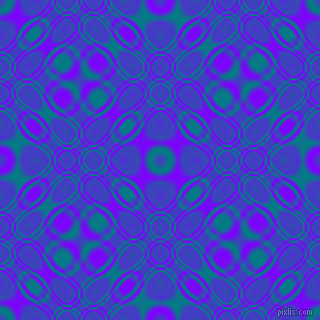 , Teal and Electric Indigo cellular plasma seamless tileable