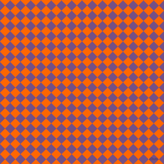 45/135 degree angle diagonal checkered chequered squares checker pattern checkers background, 24 pixel squares size, , Affair and Safety Orange checkers chequered checkered squares seamless tileable