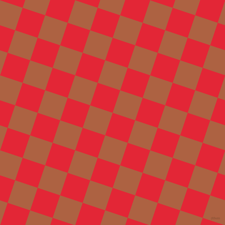 72/162 degree angle diagonal checkered chequered squares checker pattern checkers background, 95 pixel squares size, , Alizarin and Tuscany checkers chequered checkered squares seamless tileable