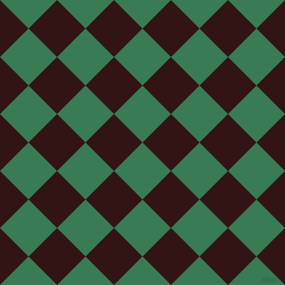45/135 degree angle diagonal checkered chequered squares checker pattern checkers background, 83 pixel square size, , Amazon and Seal Brown checkers chequered checkered squares seamless tileable
